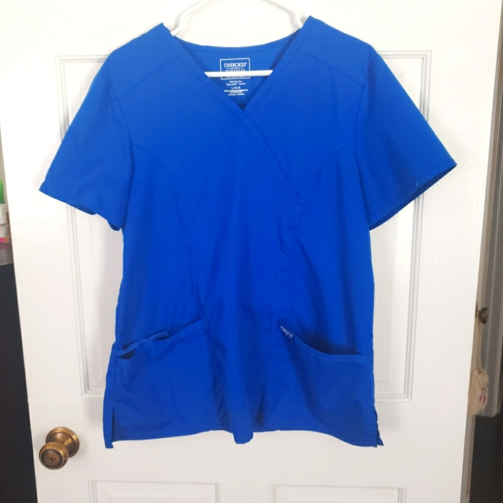 Cherokee Workwear Core Stretch womens scrub top